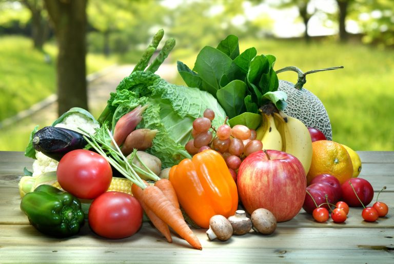 Frutas y verduras para la hiperhidrosis
